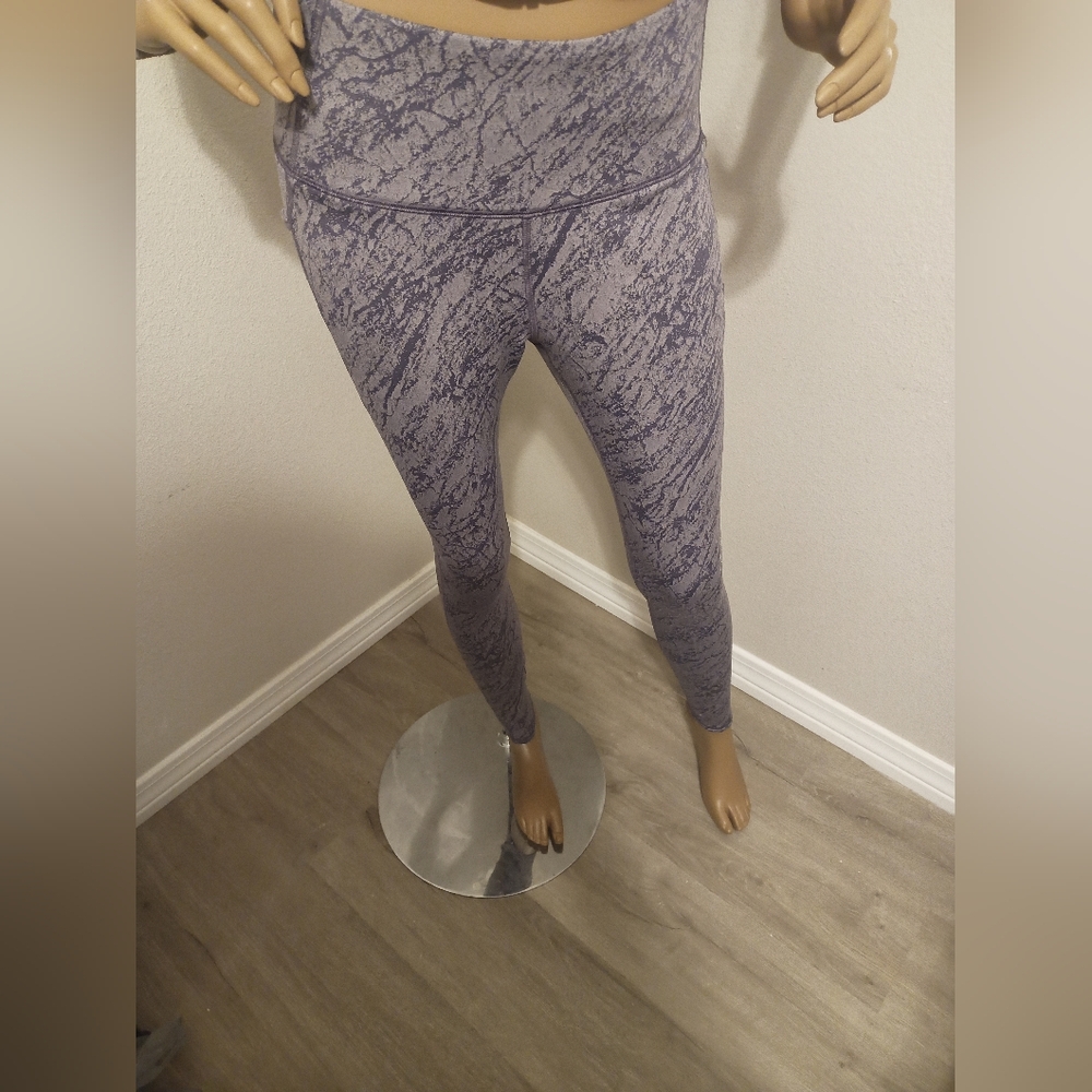 All in Motion Blue Patterned Leggings